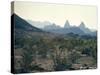 Great Chihuahua Desert with Chisos Mountains and Mt Amory at Big Bend National Park-Ralph Crane-Stretched Canvas