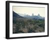 Great Chihuahua Desert with Chisos Mountains and Mt Amory at Big Bend National Park-Ralph Crane-Framed Photographic Print