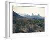 Great Chihuahua Desert with Chisos Mountains and Mt Amory at Big Bend National Park-Ralph Crane-Framed Photographic Print