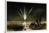 Great Comet of 1861, Artwork-Detlev Van Ravenswaay-Stretched Canvas