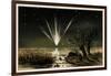 Great Comet of 1861, Artwork-Detlev Van Ravenswaay-Framed Photographic Print