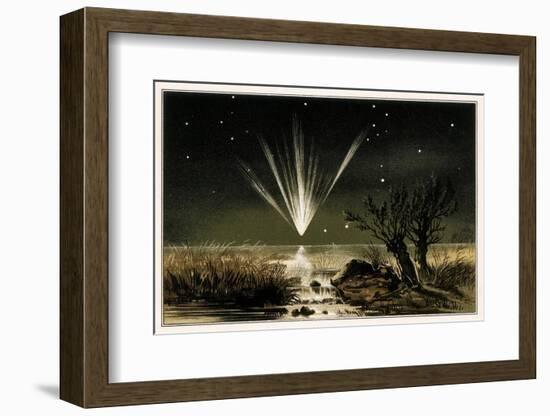 Great Comet of 1861, Artwork-Detlev Van Ravenswaay-Framed Premium Photographic Print