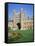 Great Court and Great Gate, Trinity College, Cambridge, Cambridgeshire, England-David Hunter-Framed Stretched Canvas