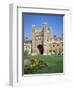 Great Court and Great Gate, Trinity College, Cambridge, Cambridgeshire, England-David Hunter-Framed Photographic Print