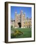 Great Court and Great Gate, Trinity College, Cambridge, Cambridgeshire, England-David Hunter-Framed Photographic Print