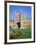 Great Court and Great Gate, Trinity College, Cambridge, Cambridgeshire, England-David Hunter-Framed Photographic Print