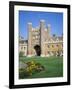 Great Court and Great Gate, Trinity College, Cambridge, Cambridgeshire, England-David Hunter-Framed Photographic Print