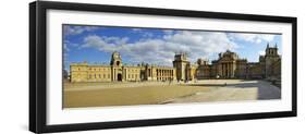 Great Court of Blenheim Palace, UNESCO World Heritage Site, Woodstock, Oxfordshire, England-Peter Barritt-Framed Photographic Print