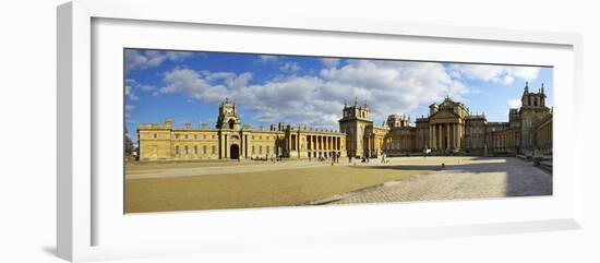 Great Court of Blenheim Palace, UNESCO World Heritage Site, Woodstock, Oxfordshire, England-Peter Barritt-Framed Photographic Print