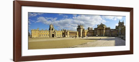 Great Court of Blenheim Palace, UNESCO World Heritage Site, Woodstock, Oxfordshire, England-Peter Barritt-Framed Photographic Print