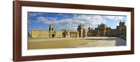 Great Court of Blenheim Palace, UNESCO World Heritage Site, Woodstock, Oxfordshire, England-Peter Barritt-Framed Photographic Print