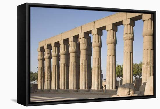 Great Court of Ramesses Ii-Philip Craven-Framed Stretched Canvas