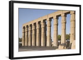 Great Court of Ramesses Ii-Philip Craven-Framed Photographic Print