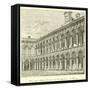 Great Court of the Hospital of Milan-null-Framed Stretched Canvas