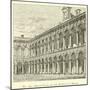 Great Court of the Hospital of Milan-null-Mounted Giclee Print