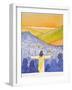 Great Crowds Followed Jesus as He Preached the Good News, 2004-Elizabeth Wang-Framed Giclee Print