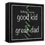 Great Dad-Lauren Gibbons-Framed Stretched Canvas