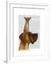 Great Dane and Chihuahua-Fab Funky-Framed Art Print