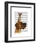 Great Dane and Chihuahua-Fab Funky-Framed Art Print