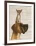 Great Dane and Chihuahua-Fab Funky-Framed Art Print