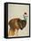 Great Dane and Cupcake-Fab Funky-Framed Stretched Canvas