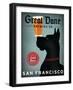 Great Dane Brewing Co San Francisco-Ryan Fowler-Framed Art Print