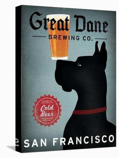 Great Dane Brewing Co San Francisco-Ryan Fowler-Stretched Canvas
