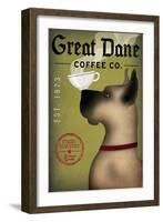 Great Dane Coffee-Ryan Fowler-Framed Art Print