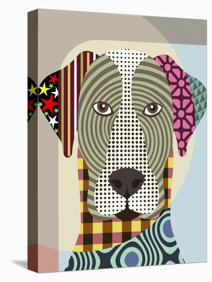 Great Dane Dog-Lanre Adefioye-Stretched Canvas