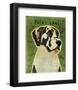 Great Dane (Harlequin, no crop)-John W^ Golden-Framed Art Print