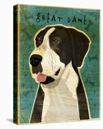 Great Dane (Mantle, no crop)-John W Golden-Stretched Canvas