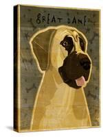 Great Dane No Crop-John W Golden-Stretched Canvas