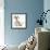 Great Dane Puppy, Tia, 14 Weeks, with Brown and White Rabbit-Mark Taylor-Framed Photographic Print displayed on a wall