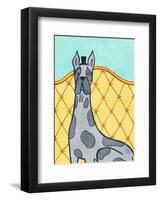 Great Dane-My Zoetrope-Framed Art Print