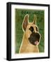 Great Dane-John W Golden-Framed Giclee Print