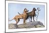 Great Danes-Louis Agassiz Fuertes-Mounted Art Print