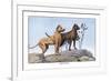 Great Danes-Louis Agassiz Fuertes-Framed Art Print