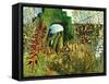 Great Dixter: Topiary and Flowers-Mary Kuper-Framed Stretched Canvas