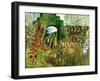 Great Dixter: Topiary and Flowers-Mary Kuper-Framed Giclee Print