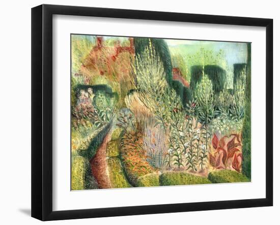 Great Dixter: Topiary and Paths-Mary Kuper-Framed Giclee Print