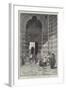 Great Door of the Mosque El Azhar in Cairo-Charles Auguste Loye-Framed Giclee Print