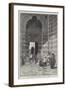 Great Door of the Mosque El Azhar in Cairo-Charles Auguste Loye-Framed Giclee Print