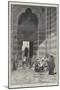 Great Door of the Mosque El Azhar in Cairo-Charles Auguste Loye-Mounted Giclee Print