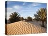 Great Dune at Dawn, Douz, Sahara Desert, Tunisia-Walter Bibikow-Stretched Canvas