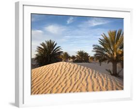 Great Dune at Dawn, Douz, Sahara Desert, Tunisia-Walter Bibikow-Framed Photographic Print