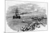 Great Eastern Entering Holyhead Harbour, 1859-null-Mounted Art Print