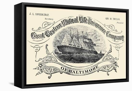 Great Eastern Mutual Life Insurance Company of Baltimore-null-Framed Stretched Canvas