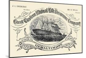 Great Eastern Mutual Life Insurance Company of Baltimore-null-Mounted Art Print