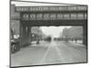 Great Eastern Railway Bridge over the Bow Road, Poplar, London, 1915-null-Mounted Photographic Print