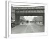 Great Eastern Railway Bridge over the Bow Road, Poplar, London, 1915-null-Framed Photographic Print